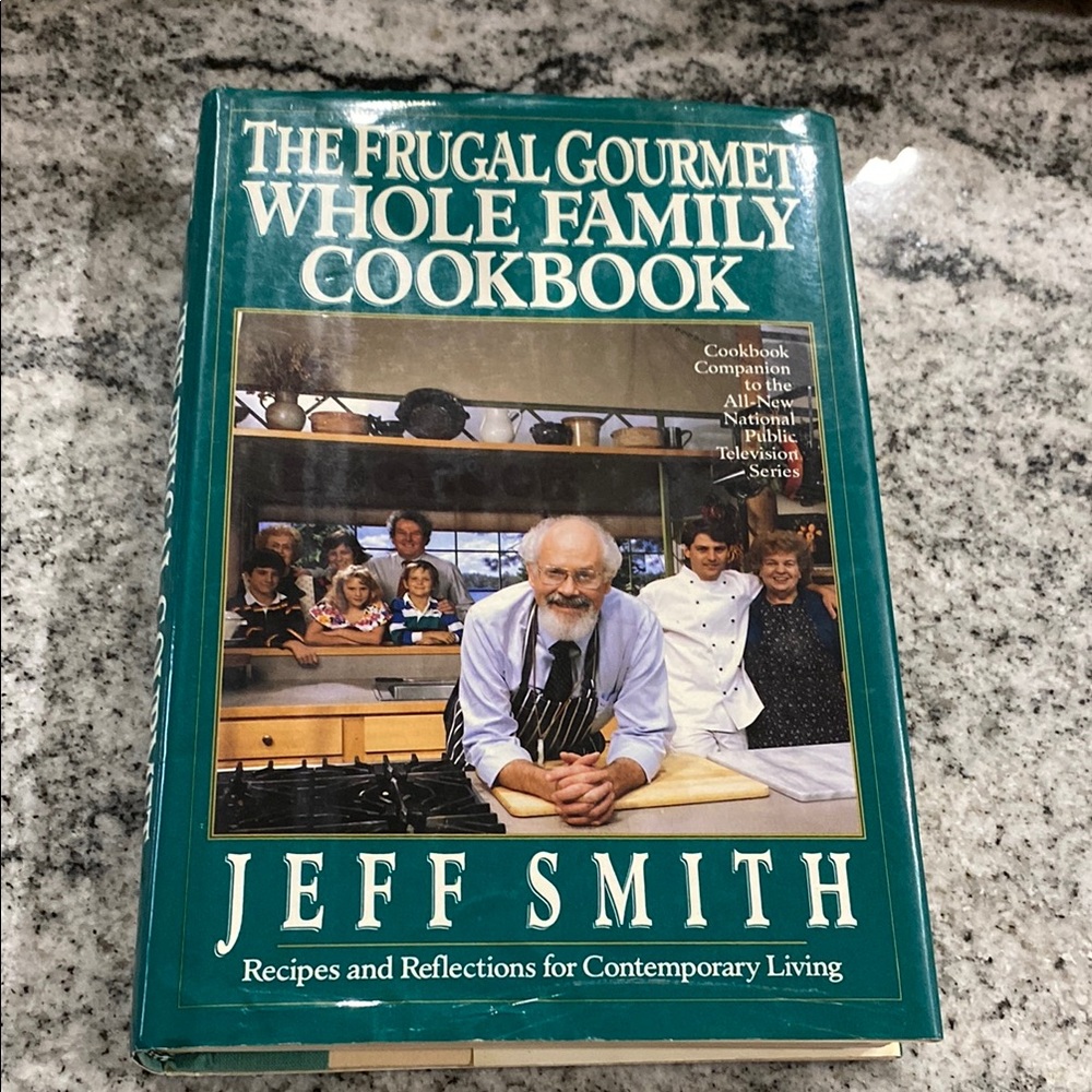 First Edition 1992 HC The Frugal Gourmet ‘Whole Family Cookbook’
